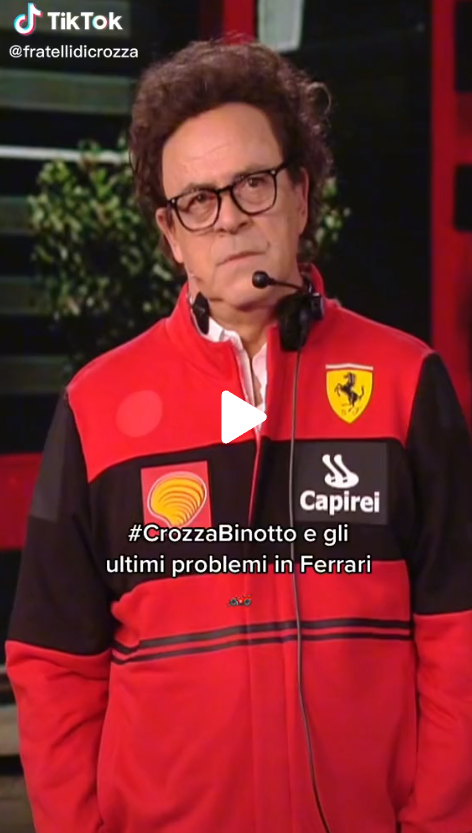 Crozza imita Binotto: “Ad ogni problema c’è una soluzione”