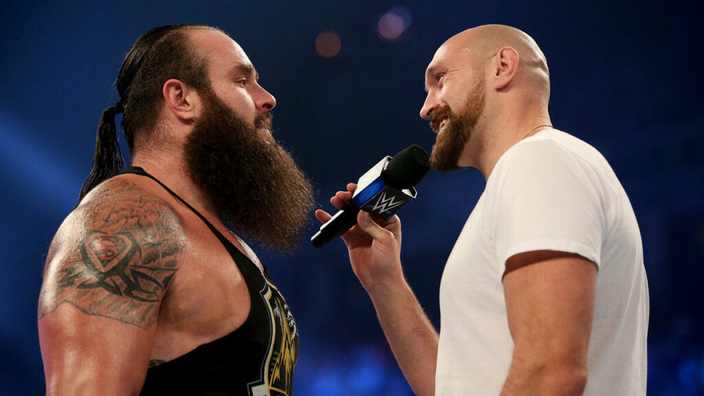 Stella della WWE lancia una sfida a Tyson Fury per presentarsi a Clash at the Castle