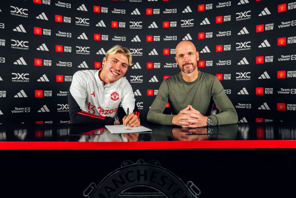 Rasmus Hojlund potrebbe tornare in Serie A nella prossima stagione