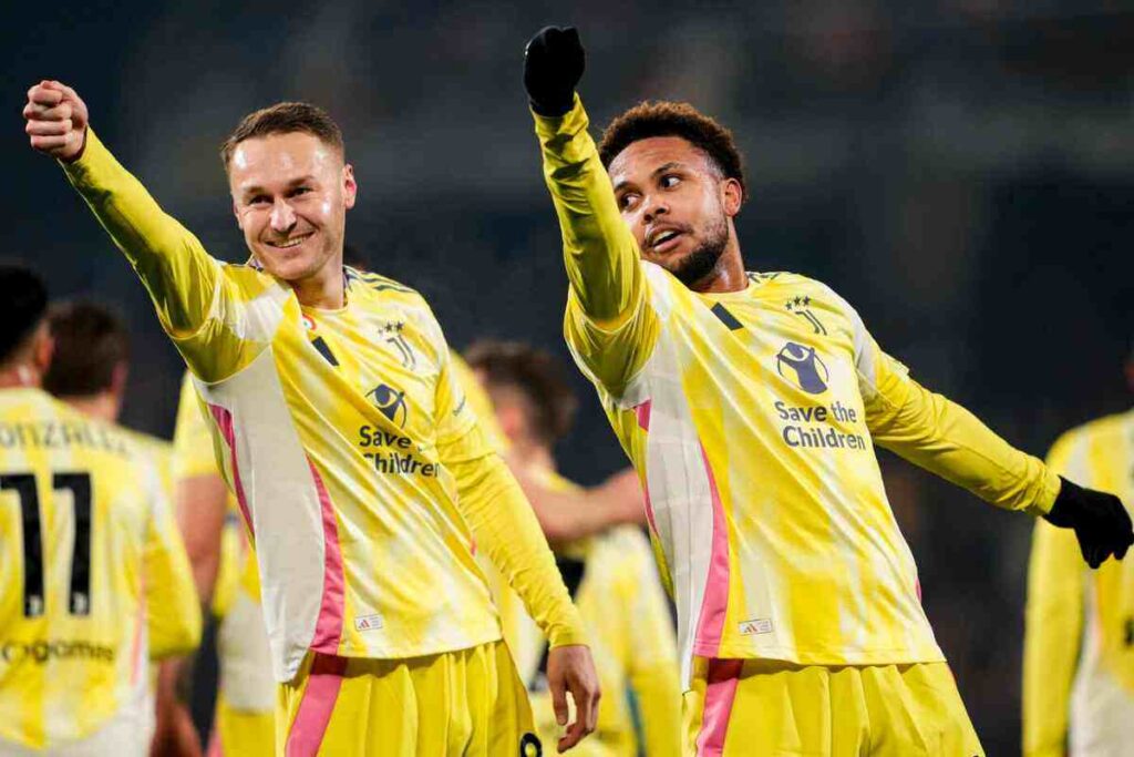 roma juventus mckennie cristante