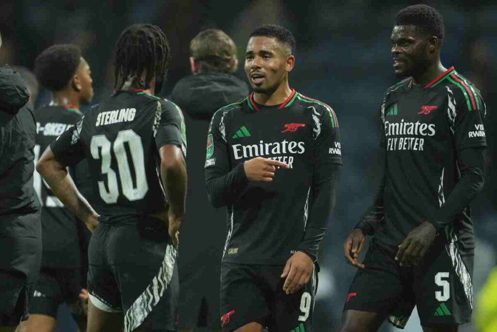 Gabriel Jesus, l’addio imminente all’Arsenal e la corsa verso la Serie A