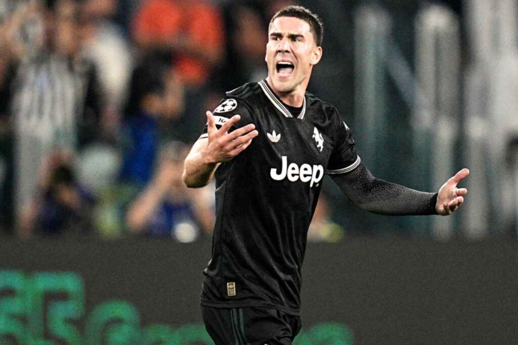 Juventus‑Dortmund 4‑4: Vlahovic protagonista e il futuro del bomber in bilico