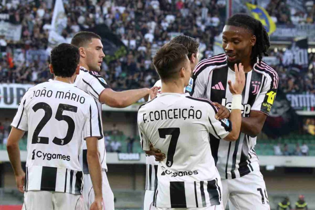 La Juventus si prepara alla sfida contro l’Atalanta con Conceicao in dubbio