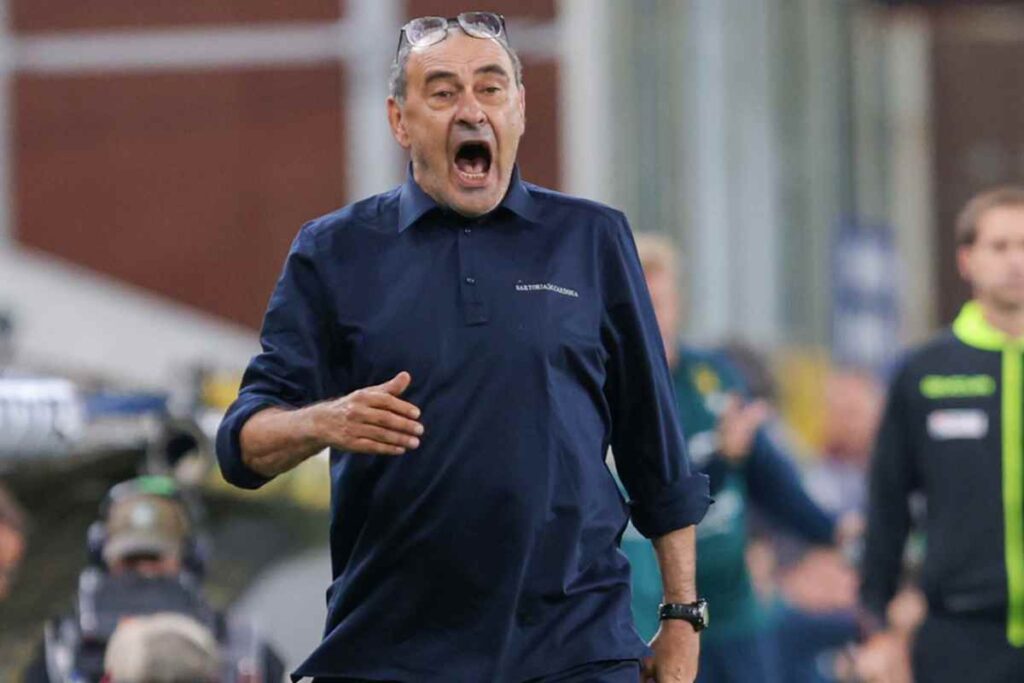 Lazio in crisi: il 3-3 col Torino e il malore di Sarri