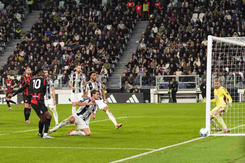Milan, errori di troppo: la Juve pareggia all’Allianz Stadium