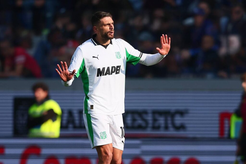 Domenico Berardi si infortuna: lesione al flessore della gamba destra
